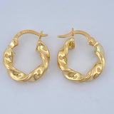 Candongas Asby 1.45gr / 1.7cm / Oro Amarillo 18K $