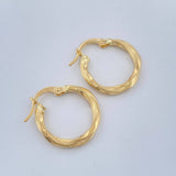 Candongas Mai 1.2gr / 1.9cm / Oro Amarillo 18K $