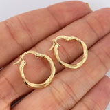 Candongas Mai 1.2gr / 1.9cm / Oro Amarillo 18K $