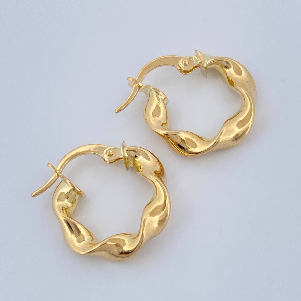 Candongas Pupi 1.75gr / 1.9cm / Oro Amarillo 18K $
