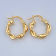 Candongas Pupi 1.75gr / 1.9cm / Oro Amarillo 18K $