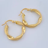 Candongas Hera 2.25gr / 2.4cm / Oro Amarillo 18K $