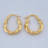 Candongas Yuli 1.8gr / 1.9cm / Oro Amarillo 18K $