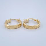 Candongas Kuki 1.35gr / 1.8cm / Oro Amarillo 18K $