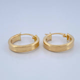 Candongas Andy 2.2gr / 2cm / Oro Amarillo 18K $
