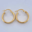 Candongas Andy 2.2gr / 2cm / Oro Amarillo 18K $