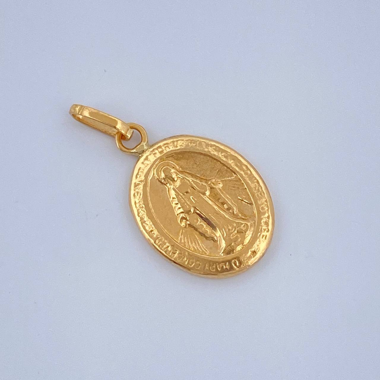 Dije Virgen Milagrosa 0.55gr / 2.1cm / Oro Amarillo 18K $