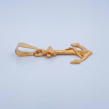 Dije Ancla Cadena 1.4gr / 3.1cm / Oro Amarillo 18K $