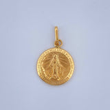 Dije Virgen Milagrosa 0.55gr / 2cm / Oro Amarillo 18K $