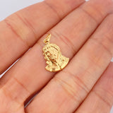 Dije Rostro Cristo 0.75gr / 2.1cm / Oro Amarillo 18K $