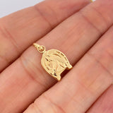 Dije Herradura Caballo 0.65gr / 2cm / Oro Amarillo 18K $