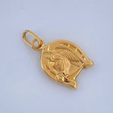 Dije Herradura Caballo 0.65gr / 2cm / Oro Amarillo 18K $