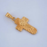 Dije Cruz Rostro Cristo 0.7gr / 2.7cm / Oro Amarillo 18K $