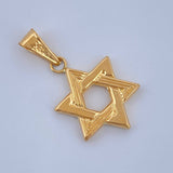 Dije Estrella De David 1.1gr / 2.8cm / Oro Amarillo 18K $