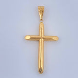 Dije Cruz 1.6gr / 4.6cm / Oro Amarillo 18K $