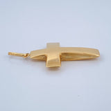 Dije Cruz 2gr / 4cm / Oro Amarillo 18K $