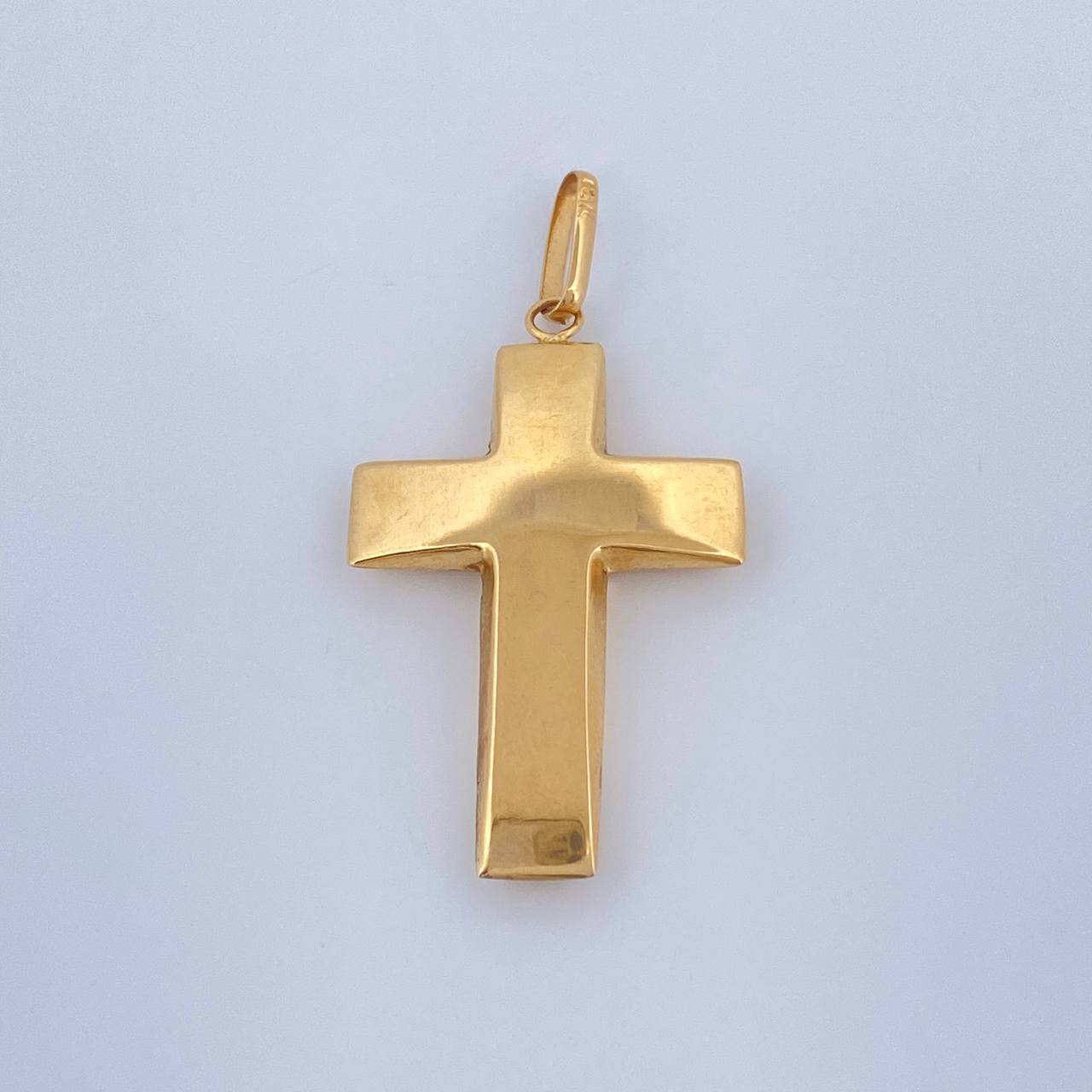 Dije Cruz 1.95gr / 4cm / Oro Amarillo 18K $