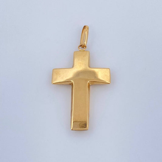 Dije Cruz 2gr / 4cm / Oro Amarillo 18K $