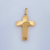 Dije Cruz 2gr / 4cm / Oro Amarillo 18K $