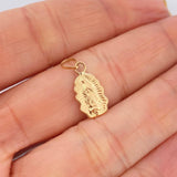 Dije Virgen De Guadalupe 0.65gr / 2cm / Oro Amarillo 18K $