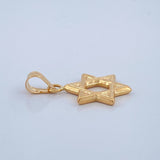 Dije Estrella De David 0.55gr / 2cm / Oro Amarillo 18K $