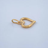 Dije Silueta Corazon 0.45gr / 1.7cm / Oro Amarillo 18K $