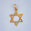 Dije Estrella De David 0.75gr / 2.5cm / Oro Amarillo 18K $