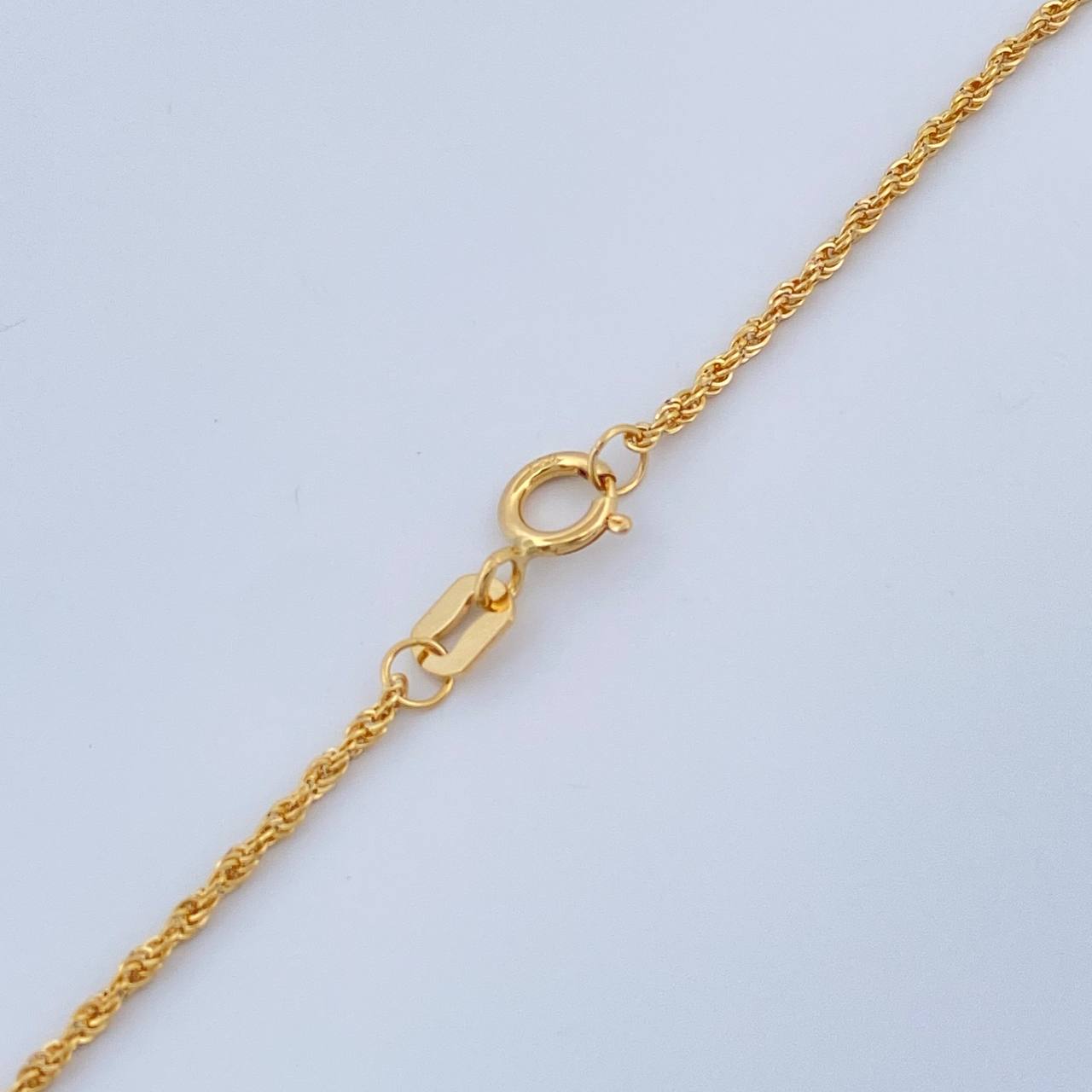 Set Cadena y Dije Lazo + Cruz 1.55gr / 45cm / 1.15mm Oro Amarillo 18K (Oferta) &