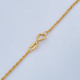 Set Cadena y Dije Lazo + Cruz 1.55gr / 45cm / 1.15mm Oro Amarillo 18K (Oferta) &