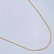 Cadena Veneciana 0.85gr / 45cm / 0.5mm Oro Amarillo +3 18K %