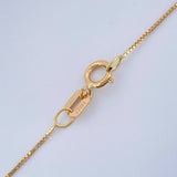 Cadena Veneciana 0.85gr / 45cm / 0.5mm Oro Amarillo +3 18K %
