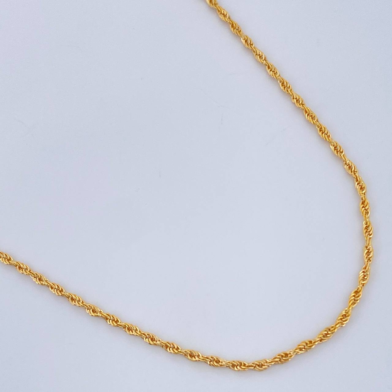 Cadena Lazo 2.25gr / 60cm / 1.75mm Oro Amarillo +3 18K %