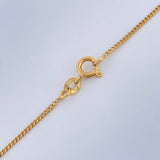 Cadena Mini Cubana 4gr / 54.5cm / 1.4mm Oro Amarillo +1 18K %