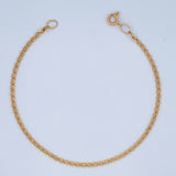 Pulso Escalera 2.6gr / 21.3cm / 2.3mm Oro Amarillo +3 18K %