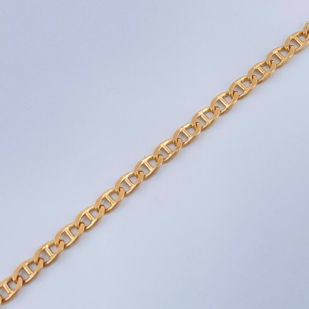 Pulso Escalera 2.6gr / 21.3cm / 2.3mm Oro Amarillo +3 18K %