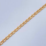 Pulso Escalera 2.6gr / 21.3cm / 2.3mm Oro Amarillo +3 18K %