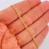 Pulso Escalera 2.6gr / 21.3cm / 2.3mm Oro Amarillo +3 18K %