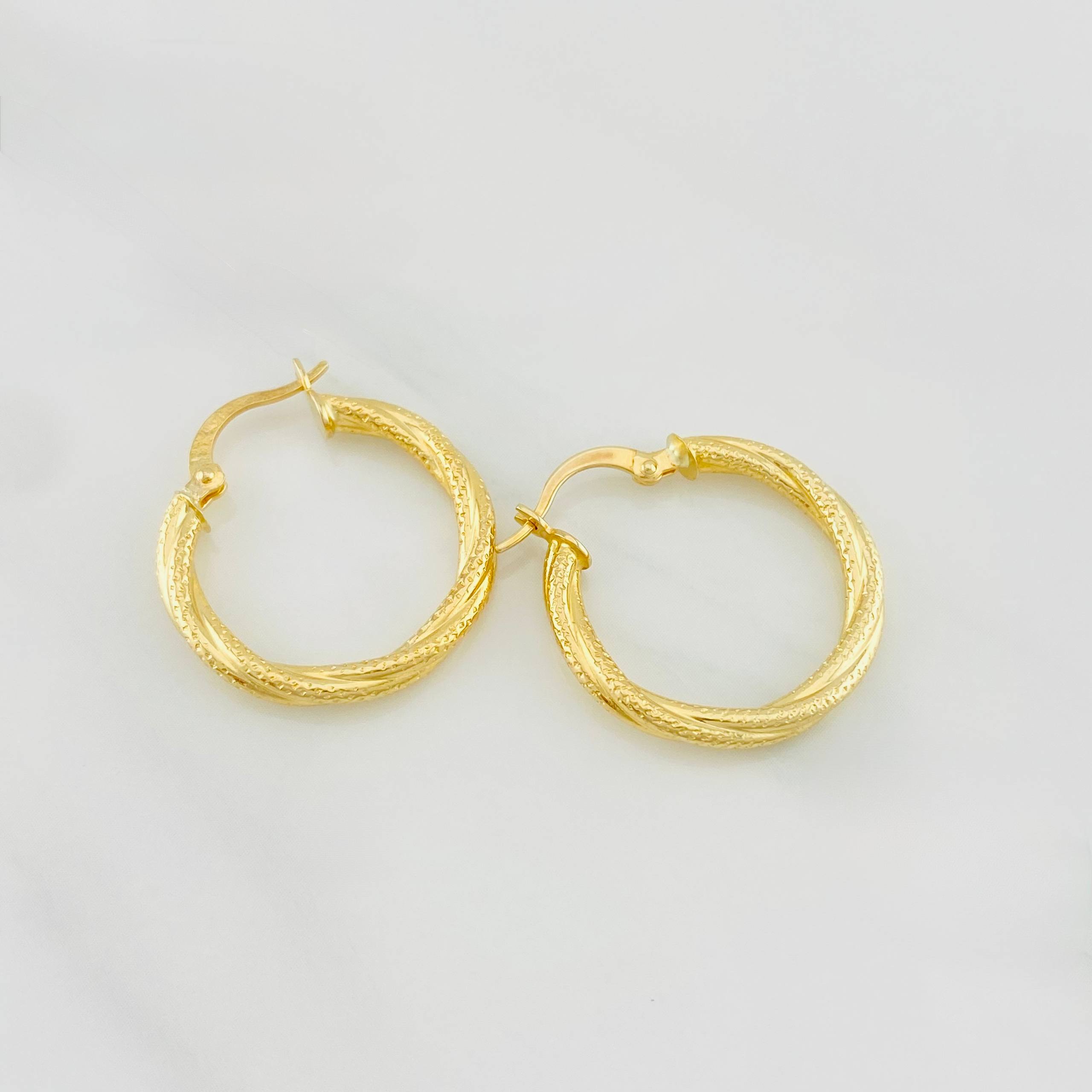 Candongas Carly 2.2g / 2.4cm Oro Amarillo 18K