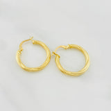 Candongas Carly 2.2g / 2.4cm Oro Amarillo 18K