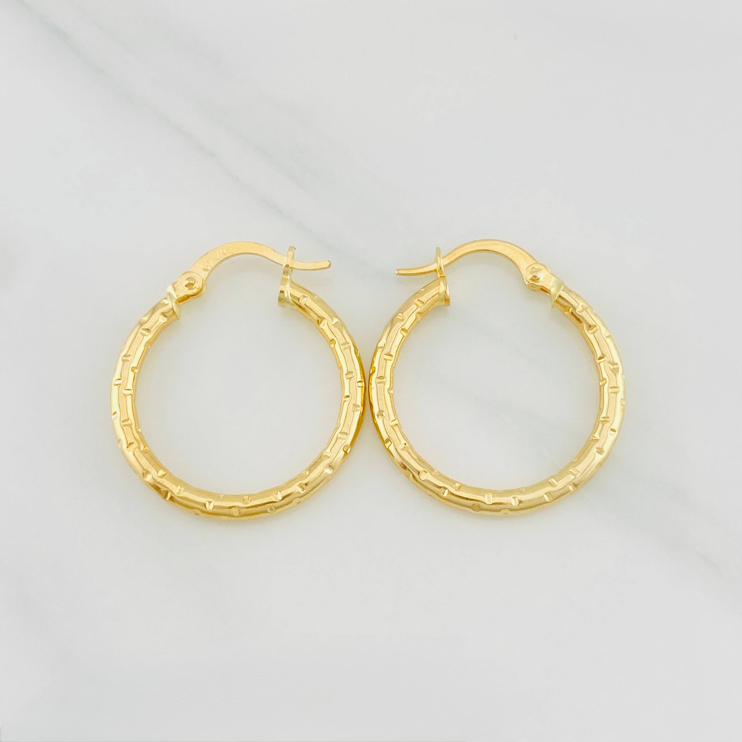 Candongas Maribel 1.55g / 2.8cm Oro Amarillo 18K