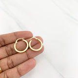 Candongas Miku Lineas 1.55g / 2.1cm Oro Amarillo 18K