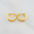 Candongas Ponsy 3.25g / 1.2cm Oro Amarillo 18K