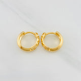Candongas Ponsy 3.25g / 1.2cm Oro Amarillo 18K