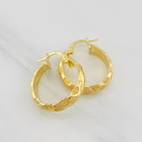 Candongas Lary 2.85g / 2.2cm Oro Amarillo 18K