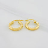 Candongas Roni 1.1g / 1.4cm Oro Amarillo 18K