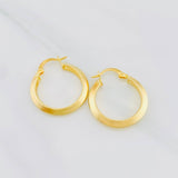 Candongas Clau 2.1g / 2.5cm Oro Amarillo 18K