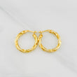 Candongas Derek 1.8g / 1.9cm Oro Amarillo 18K
