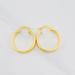 Candongas Miku Punteada 1.85g / 2.2cm Oro Amarillo 18K