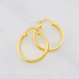 Candongas Miku Punteada 1.85g / 2.2cm Oro Amarillo 18K