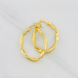 Candongas Judi 1.75g / 2.6cm Oro Amarillo 18K